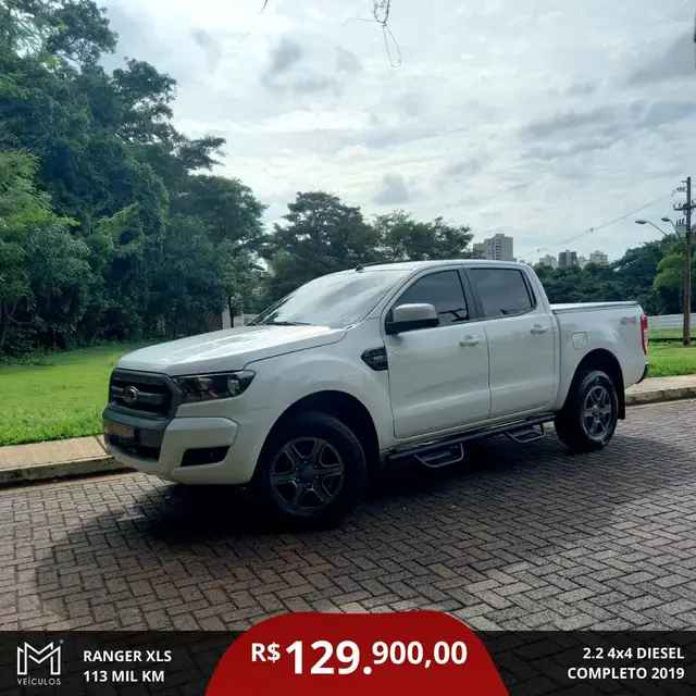 Carro Ford Ranger Cabine Dupla 2019 Ranger 2.2 TD XLS CD 4x4 (Aut)