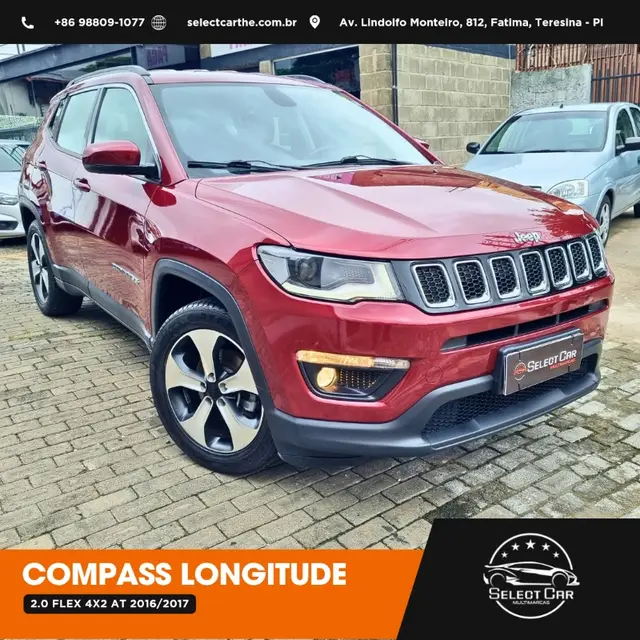 Carro Jeep Compass 2017 2.0 Longitude 4x2 (Aut) (Flex)