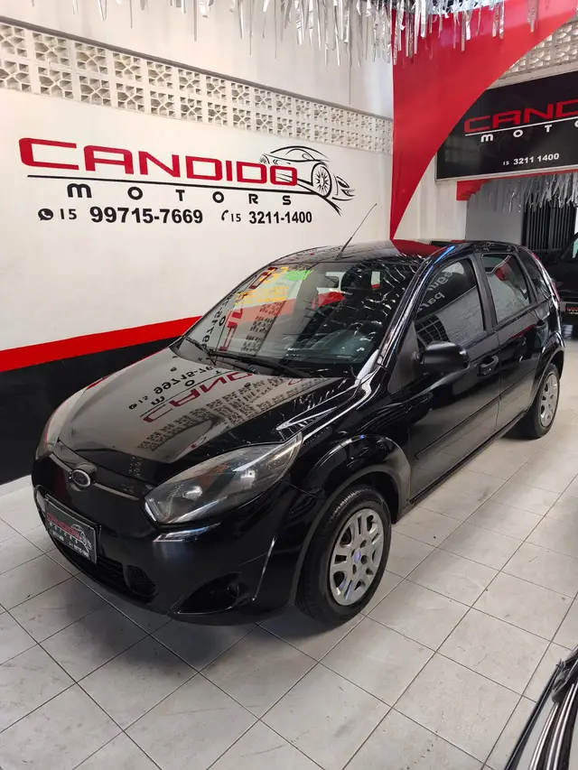 Carro Ford Fiesta Hatch 2013 Rocam 1.0 (Flex)