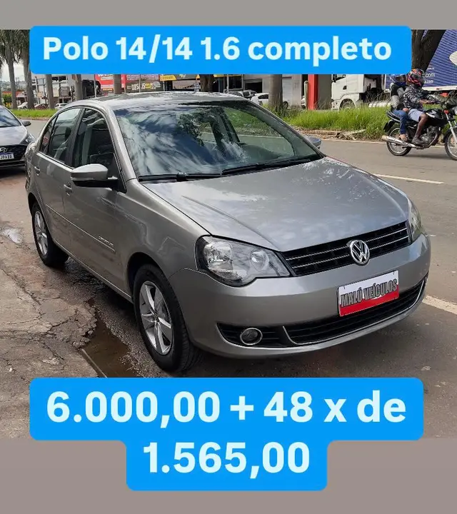 Carro Volkswagen Polo Sedan 2014 Comfortline 1.6 8V (Flex)