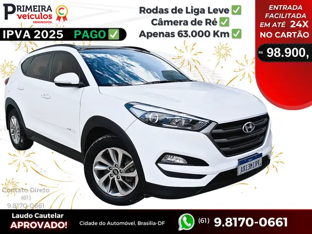 Carro Hyundai Tucson 2018 GLS 1.6 T-GDI (Aut)