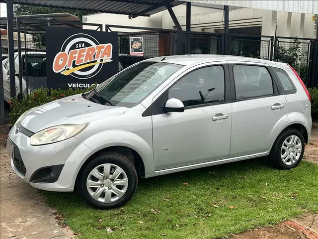 Carro Ford Fiesta Hatch 2014 SE 1.0 RoCam (Flex)