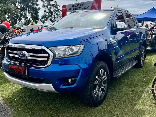 Carro Ford Ranger Cabine Dupla 2021 Limited 3.2 Turbodiesel 20V 4x4 (Aut)
