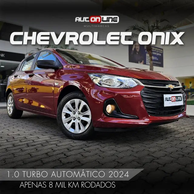 Carro Chevrolet Onix 2024 1.0 Turbo (Aut.)