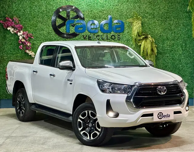 Carro Toyota Hilux Cabine Dupla 2021 SRV 2.7 CD 4x2 (Flex) (Aut)
