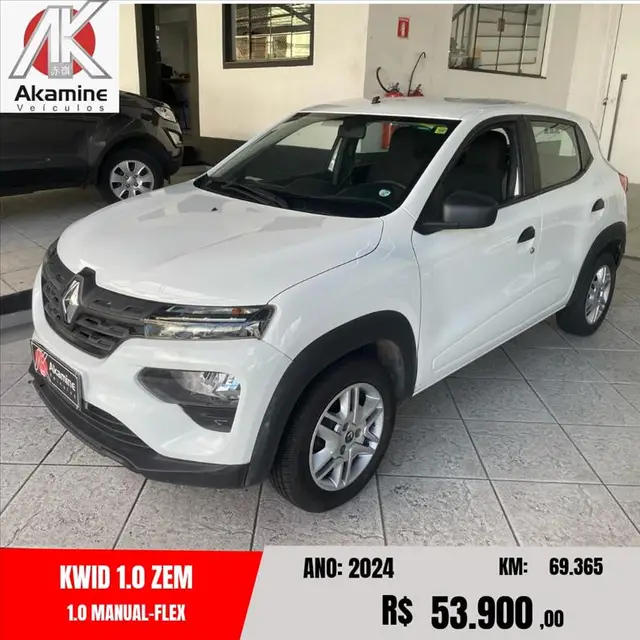 Carro Renault Kwid 2024 Zen 1.0 12v SCe (Flex)