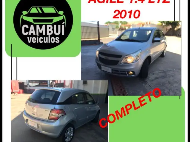 Carro Chevrolet Agile 2010 LTZ 1.4 8V (Flex)