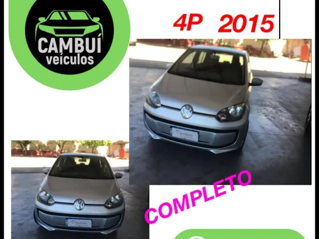 Carro Volkswagen Up! 2015 1.0 12v E-Flex move up! 4p