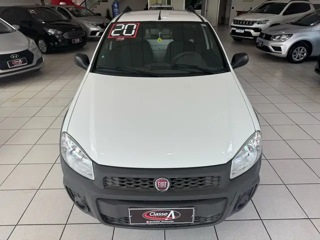 Carro Fiat Strada 2020 Hard Working 1.4 (Flex) (Cabine Simples)