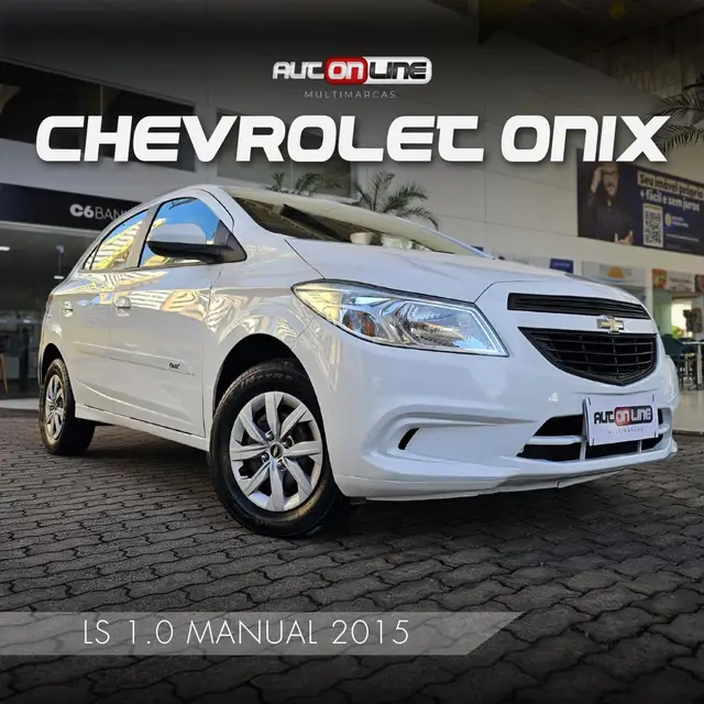 Carro Chevrolet Onix 2015 1.0 LS SPE/4