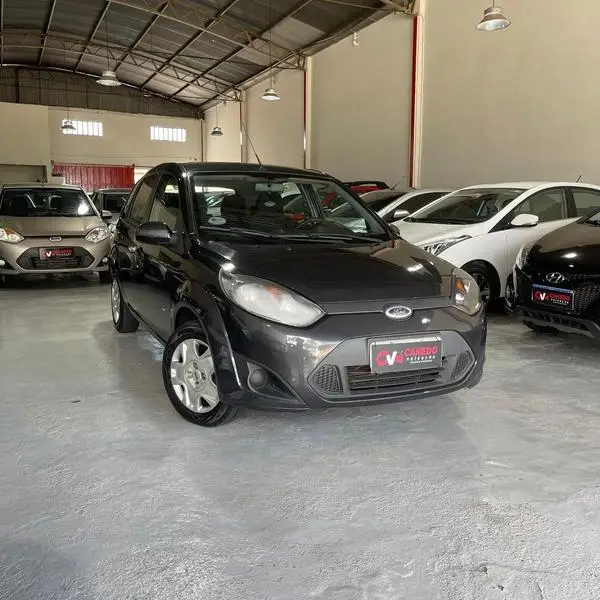 Carro Ford Fiesta Hatch 2014 S Plus 1.0 RoCam (Flex)