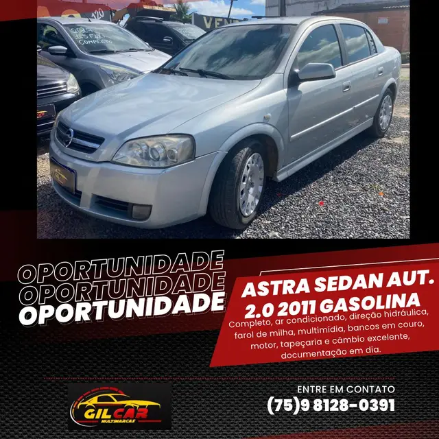 Carro Chevrolet Astra Sedan 2011 Advantage 2.0 (Flex)
