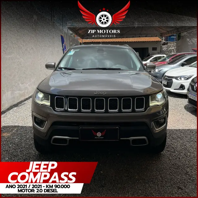 Carro Jeep Compass 2021 2.0 TDI Limited 4x4 (Aut)