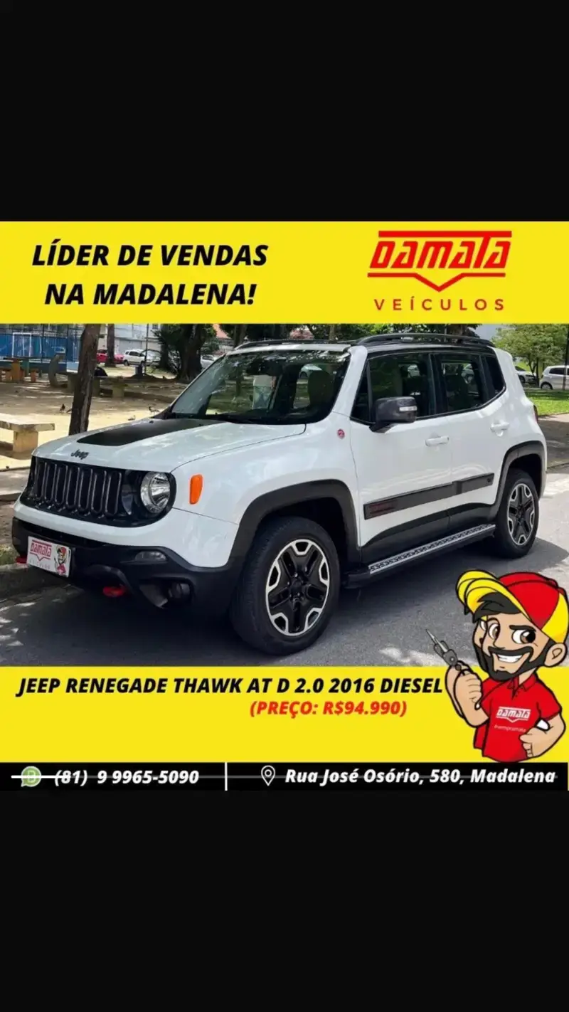 Jeep Renegade Trailhawk 2.0 TDI 4x4 (Aut)