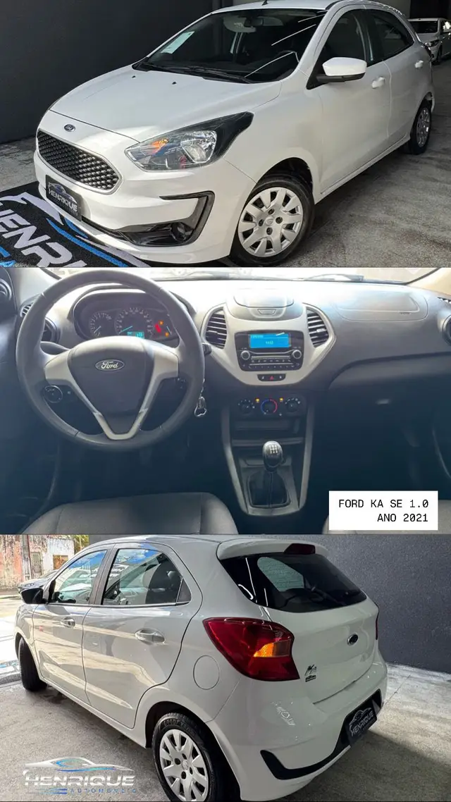 Carro Ford Ka 2021 1.0 SE (Flex)