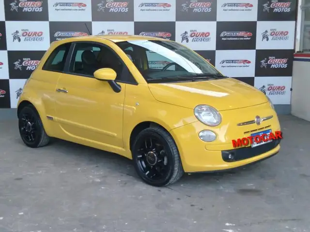 Carro Fiat 500 2010 Lounge 1.4 16V