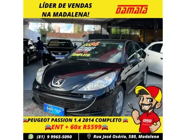 Carro Peugeot 207 2014 Hatch Active 1.4 (Flex)