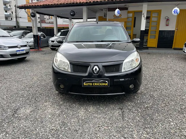 Carro Renault Sandero 2009 Privilège 1.6 8V Hi-Torque (flex)