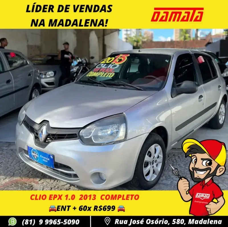 Renault Clio Expression 1.0 16V (Flex)