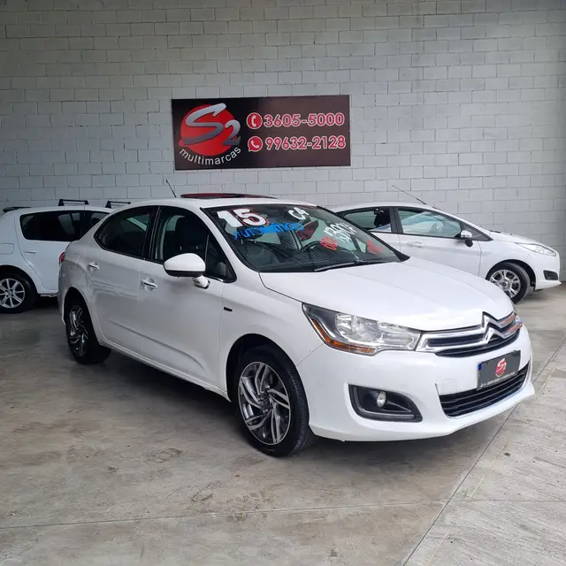 Carro Citroën C4 Lounge 2015 Exclusive 1.6 THP (Aut)