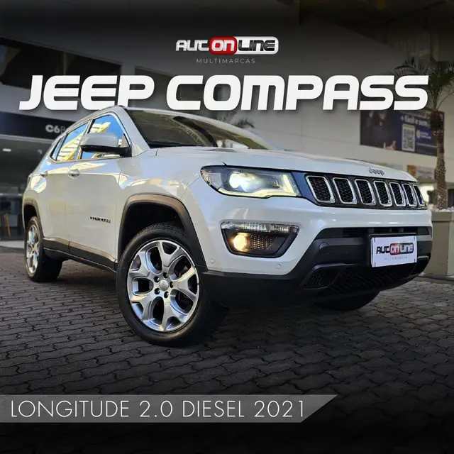 Carro Jeep Compass 2021 2.0 TDI Longitude 4x4 (Aut)