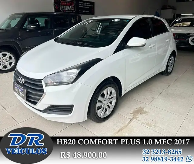 Carro Hyundai HB20 2017 1.0 Comfort Plus (Flex)
