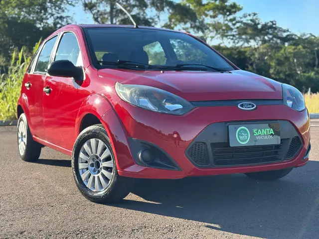 Carro Ford Fiesta Hatch 2013 Rocam 1.0 (Flex)