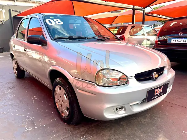 Carro Chevrolet Classic 2008 Corsa Sedan  Life 1.0 VHC (Flex)
