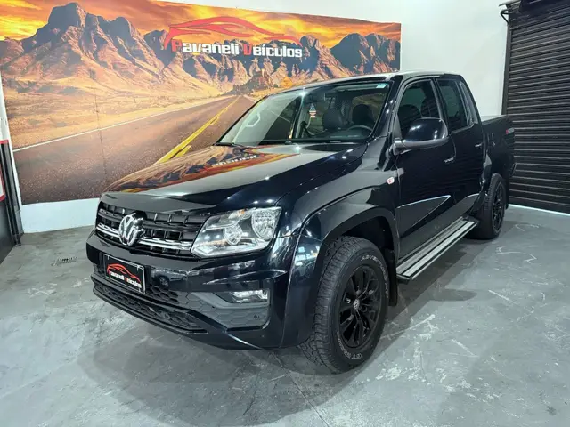 Carro Volkswagen Amarok 2017 2.0 CD 4x4 TDi Trendline (Aut)
