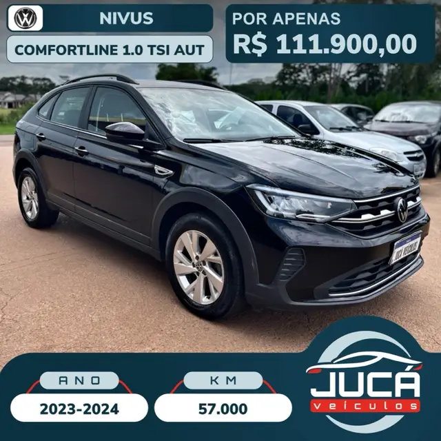 Carro Volkswagen Nivus 2024 Comfortline 200 TSI