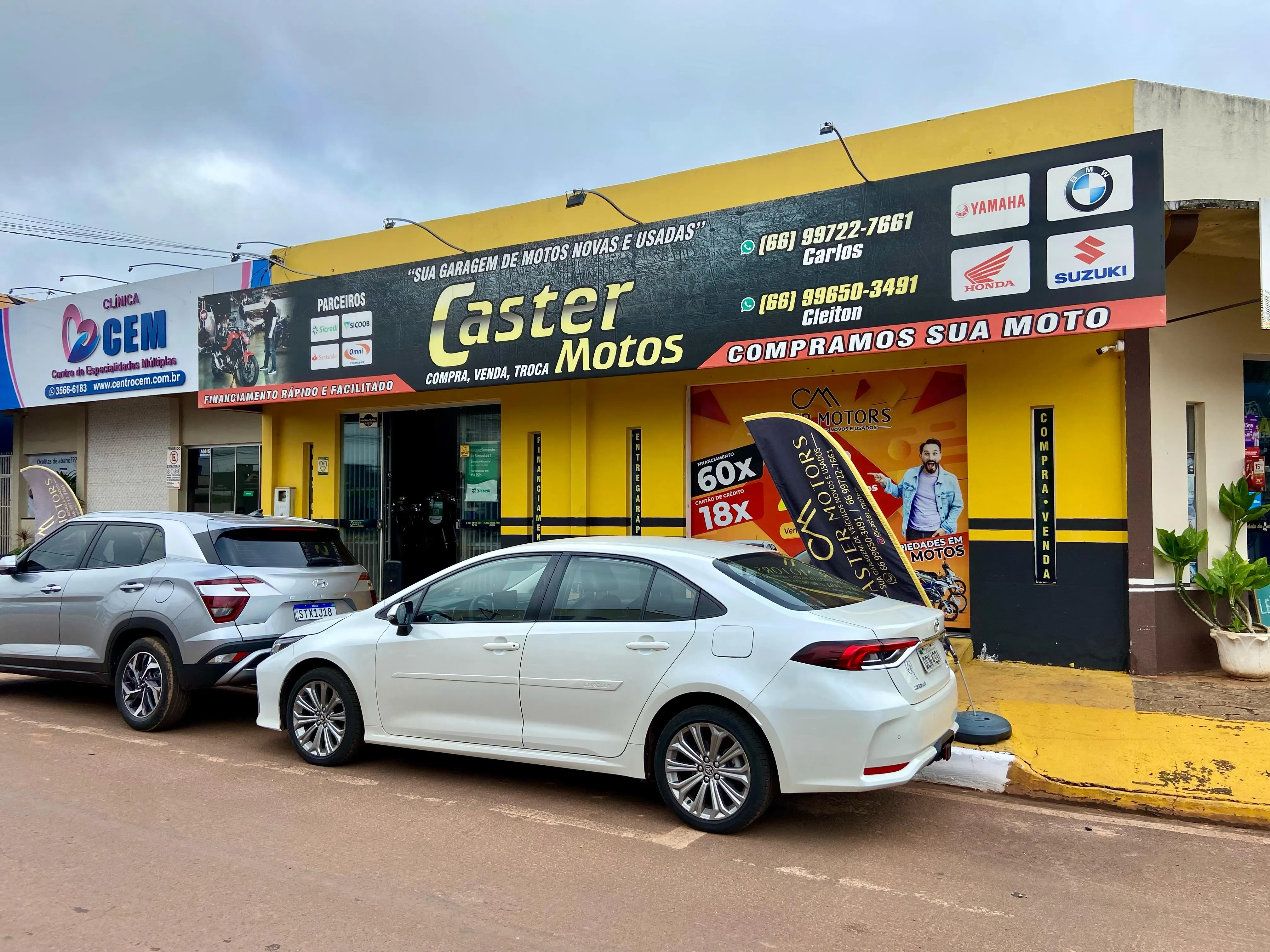 Fachada da loja Veículos à venda em Caster Motors Ltda - Juína - MT | Mobiauto