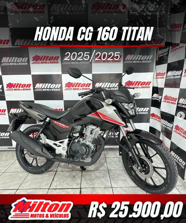 Carro Honda CG 160 2025 Titan