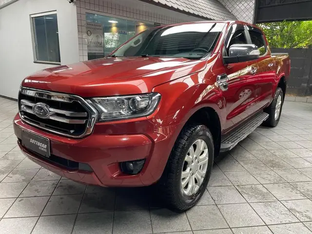 Carro Ford Ranger Cabine Dupla 2021 XLT 3.2 Turbodiesel 20V 4x4 (Aut)