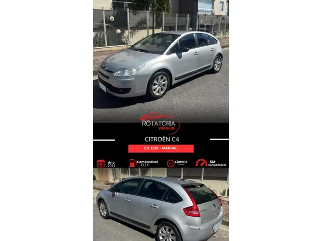 Carro Citroën C4 2011 GLX 2.0 (aut) (flex)