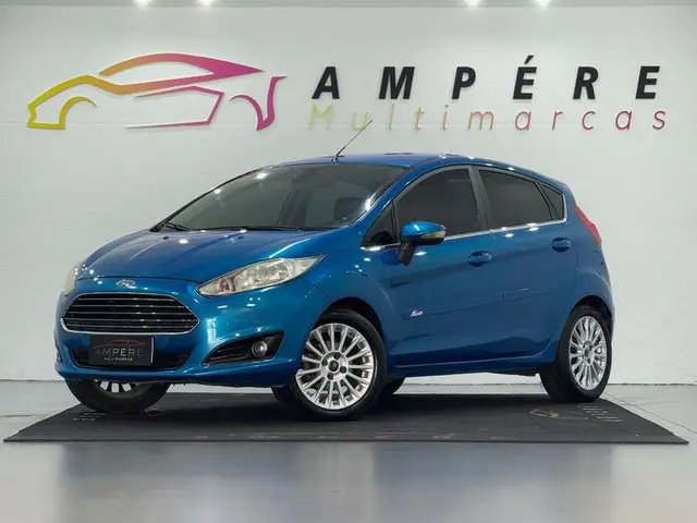 Carro Ford New Fiesta Hatch 2014 New Fiesta Titanium 1.6 16V