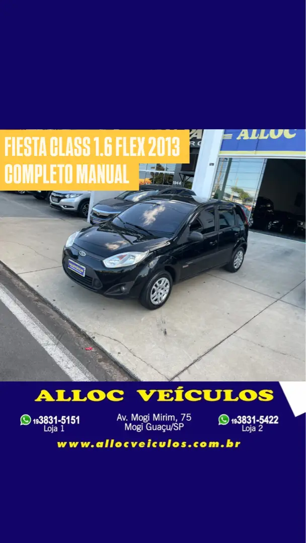 Carro Ford Fiesta Hatch 2013 1.6 (Flex)