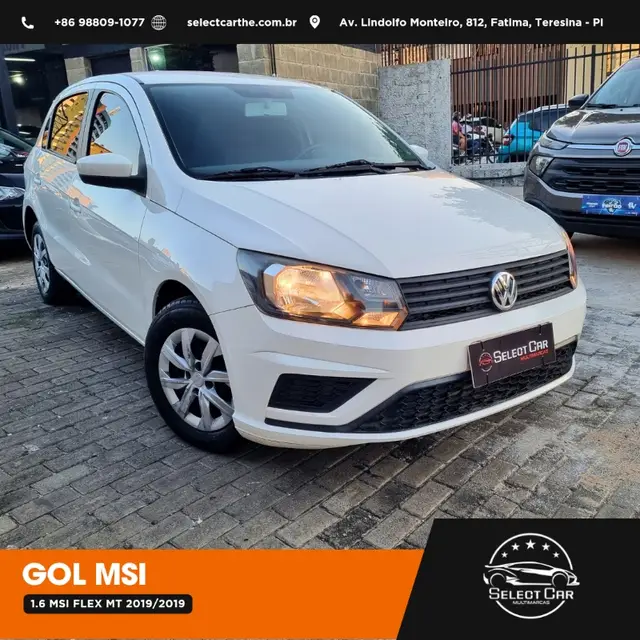 Carro Volkswagen Gol 2019 1.6 MSI (Flex)