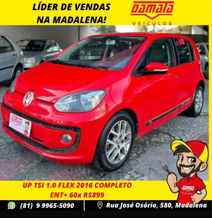 Volkswagen Up! 1.0 12v TSI E-Flex Move