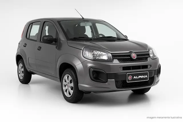 Carro Fiat Uno 2021 Attractive 1.0