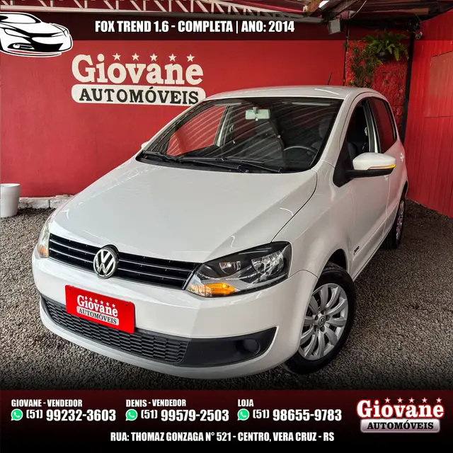 Carro Volkswagen Fox 2014 1.6 VHT (Flex)