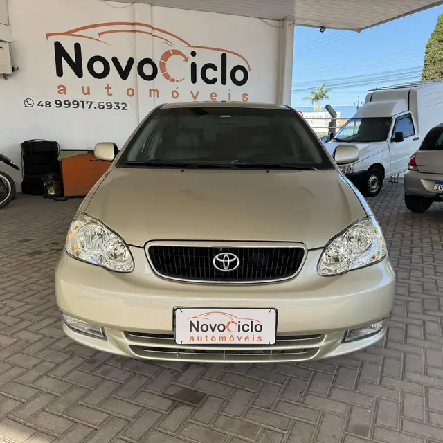 Carro Toyota Corolla 2003 Sedan SEG 1.8 16V (nova série) (aut)