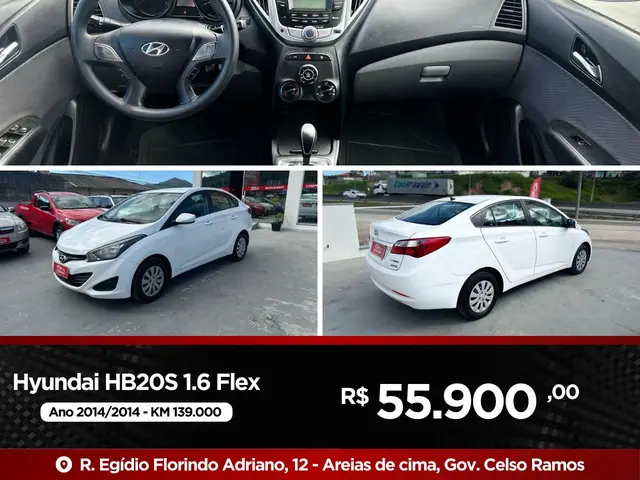 Carro Hyundai HB20S 2014 1.6 Comfort Plus (Flex)
