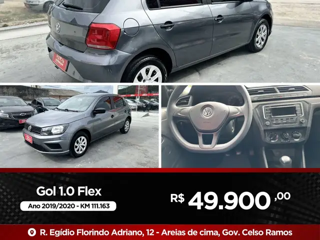 Carro Volkswagen Gol 2020 1.0 12v (Flex)