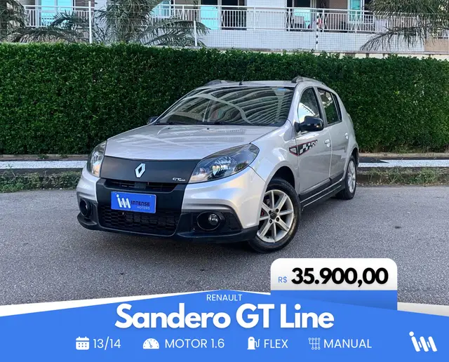 Carro Renault Sandero 2014 GT Line 1.6 8V (Flex)