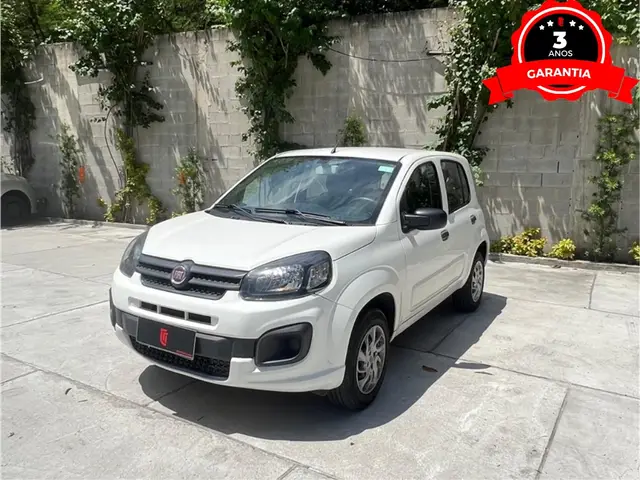 Carro Fiat Uno 2021 Attractive 1.0