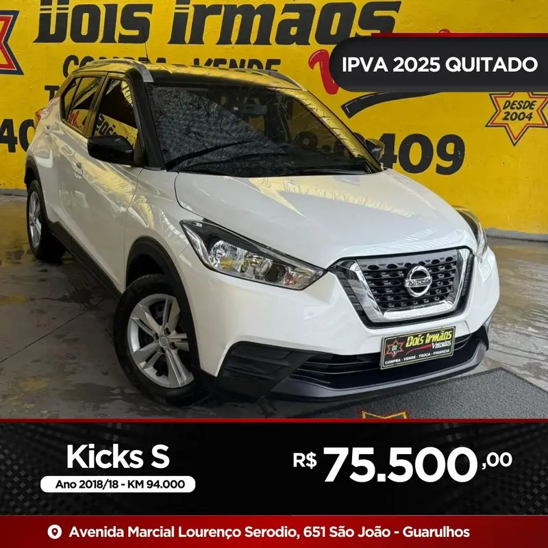 Nissan Kicks 1.6 S CVT (Flex)