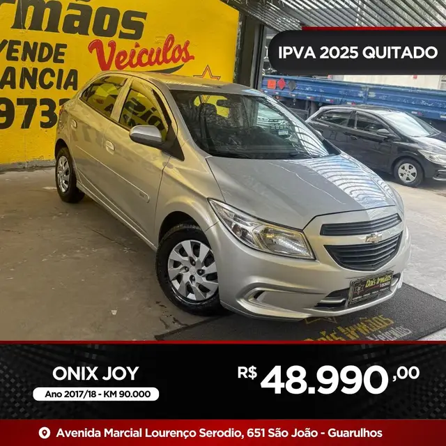 Carro Chevrolet Onix 2018 1.0 Joy SPE/4