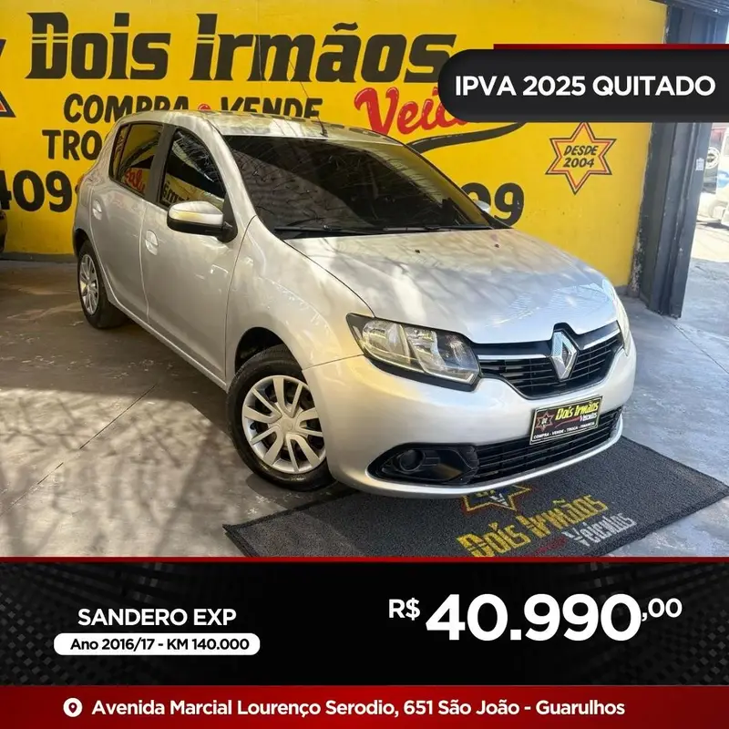 Renault Sandero Expression 1.6 8V (Flex)