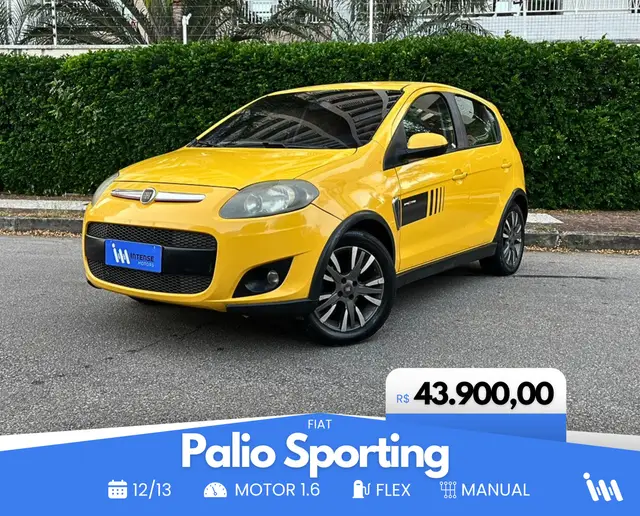 Carro Fiat Palio 2013 Sporting 1.6 16V (Flex)