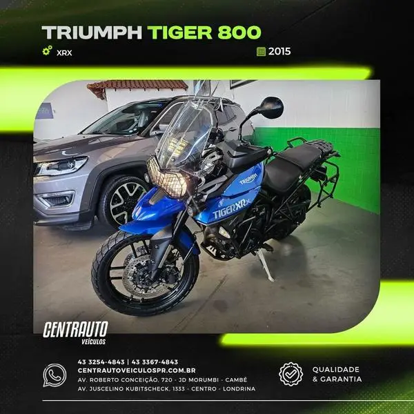 Carro Triumph Tiger 800 2015 800 XRx